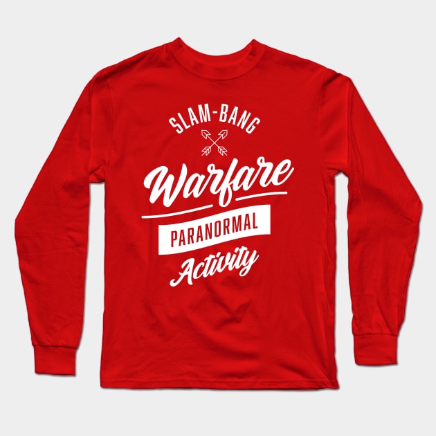 Warfare - Paranormal Activity Long Sleeve T-Shirt by jafaris